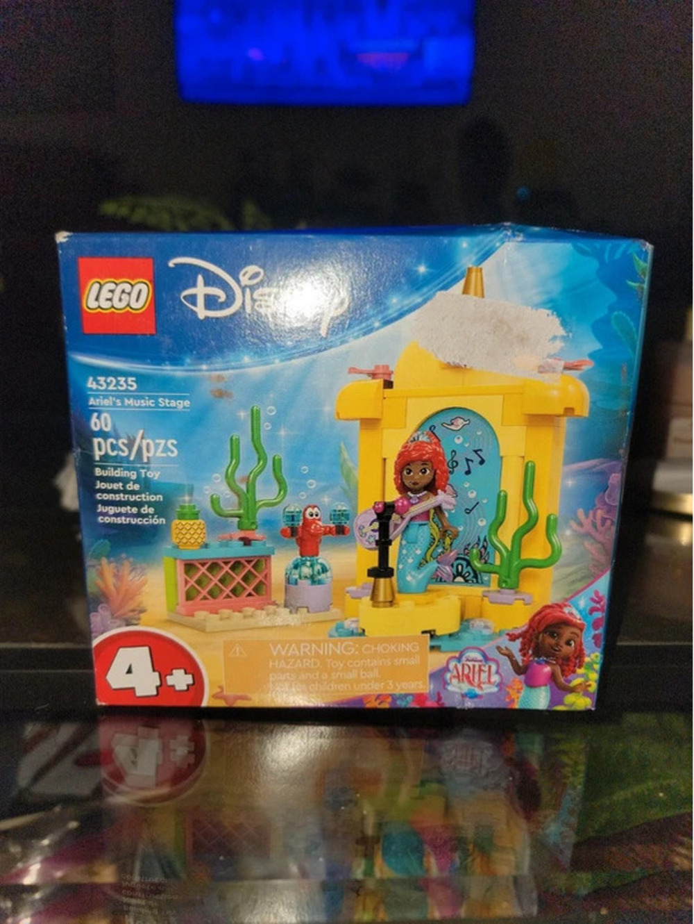 Disney lego Ariels music stage 60 pcs